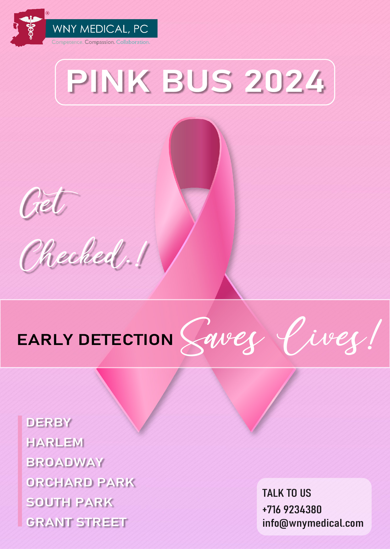 WNY MEDICAL, PC Mammogram Schedule